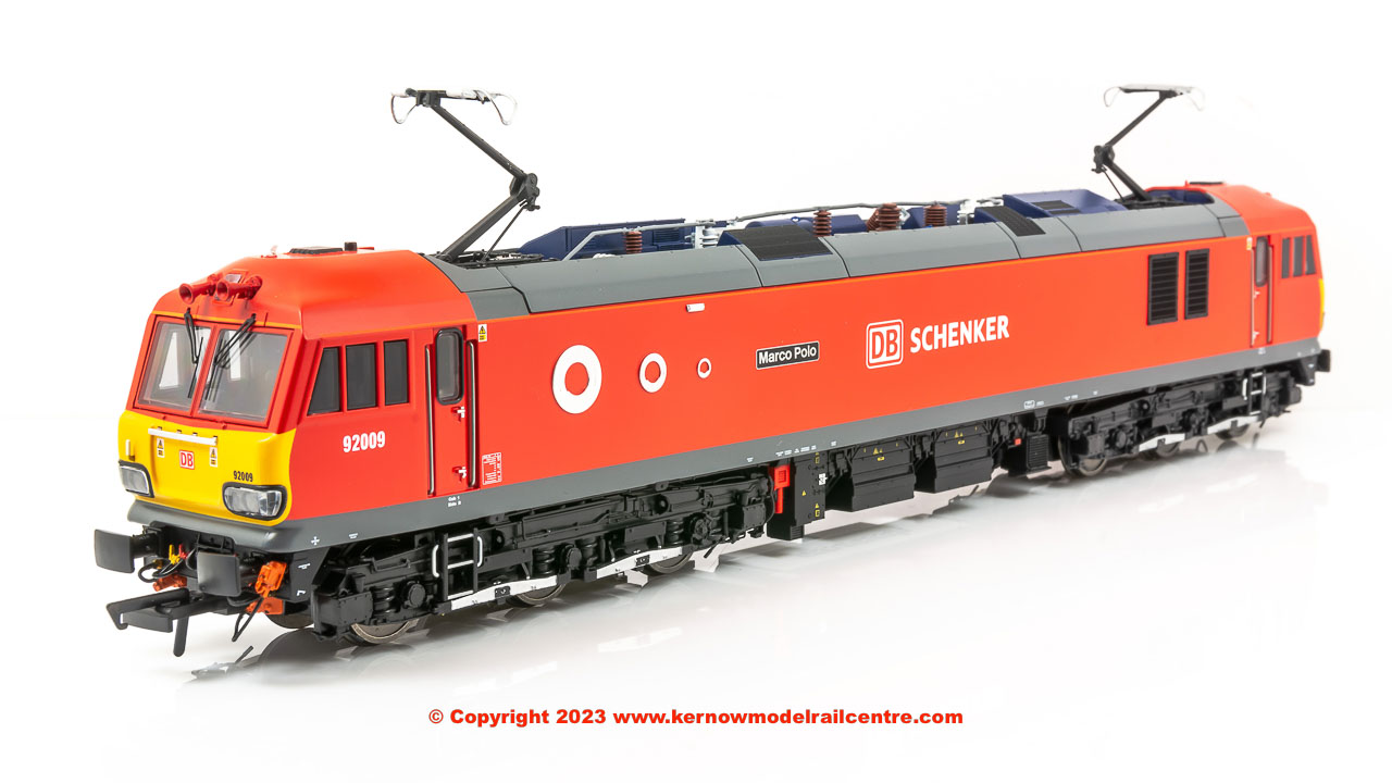 ACC2192 Accurascale Class 92 Electric Locomotive number 92 009 'Marco Polo' - DB Schenker